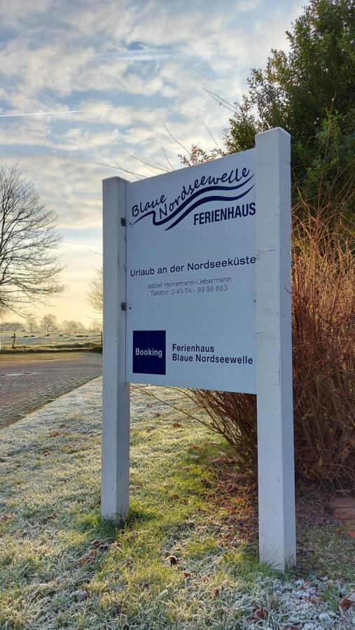 Ferienhaus Blaue Nordseewelle Villa Esens Eksteriør billede